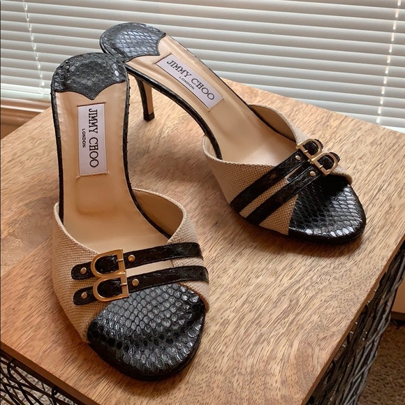 Jimmy Choo kitten slides - Picture 1 of 7